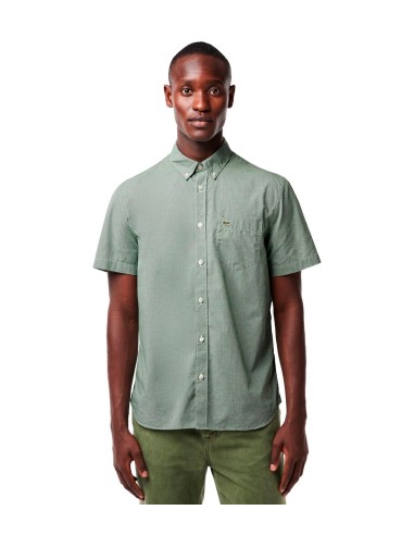 Lacoste - Camisa Abotonada Con Bolsillo