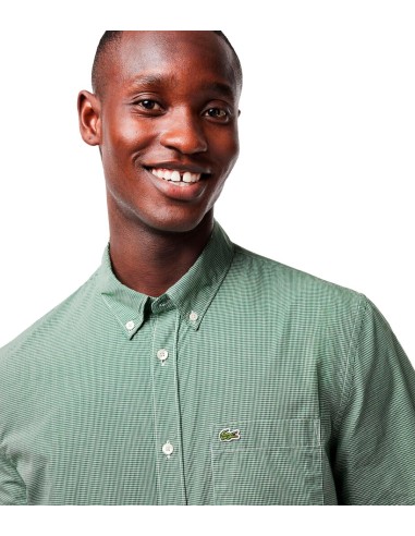 Lacoste - Camisa Abotonada Con Bolsillo