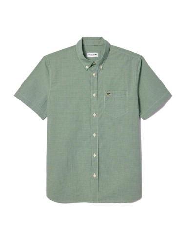 Lacoste - Camisa Abotonada Con Bolsillo