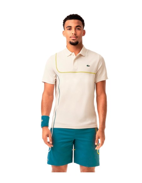 Lacoste - Polo Abotonado De Tenis Con Logo