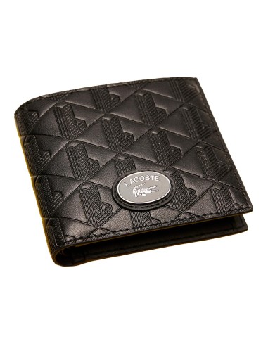 Lacoste - Cartera Con Logo Metálico