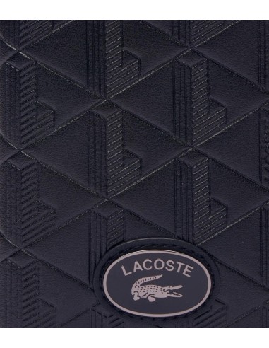 Lacoste - Billetera Con Logo Metálico
