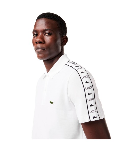 Lacoste - Polo Con Manga Multilogo