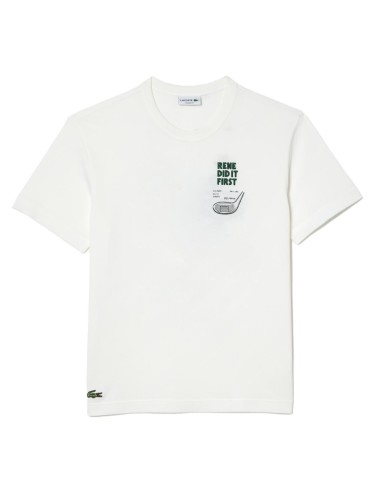 Lacoste - Camiseta con Estampado 'Rene Did It First'