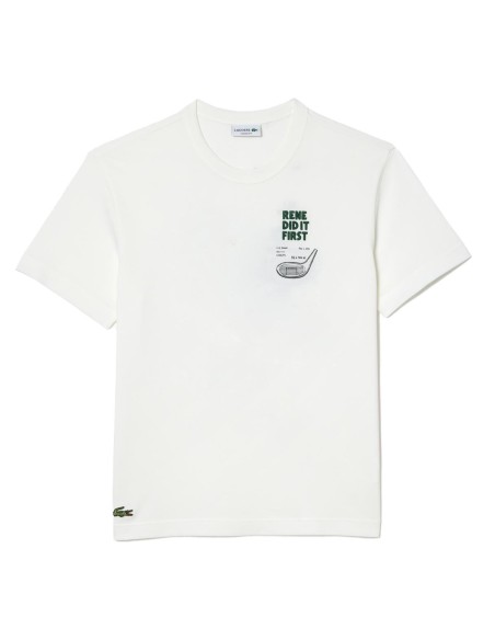 Lacoste - Camiseta con Estampado 'Rene Did It First'