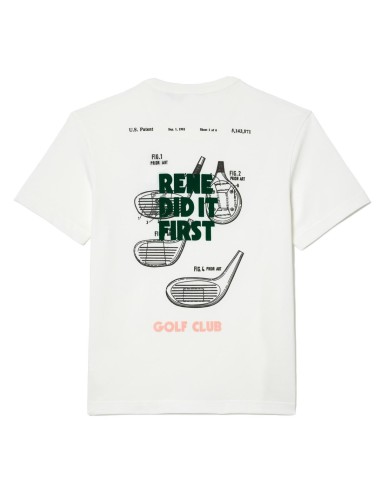 Lacoste - Camiseta con Estampado 'Rene Did It First'