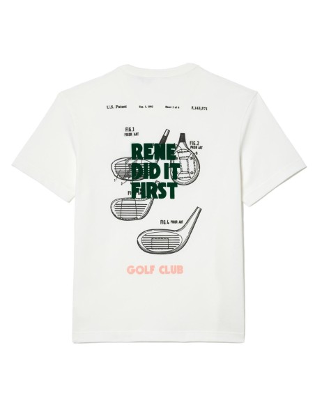 Lacoste - Camiseta con Estampado 'Rene Did It First'
