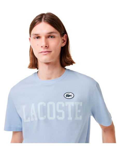 Lacoste - Camiseta Con Estampado y Logo