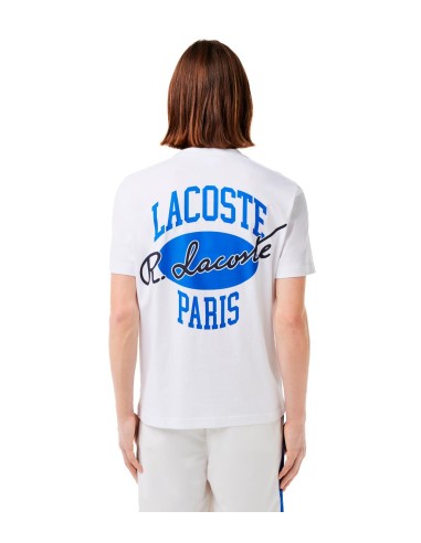 Lacoste - Camiseta Heritage Con Estampado