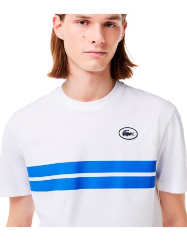 Lacoste - Camiseta Heritage Con Estampado