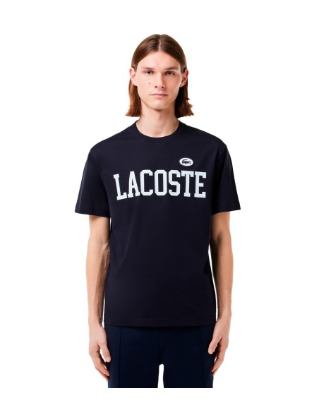 Lacoste - Camiseta Con Estampado y Logo