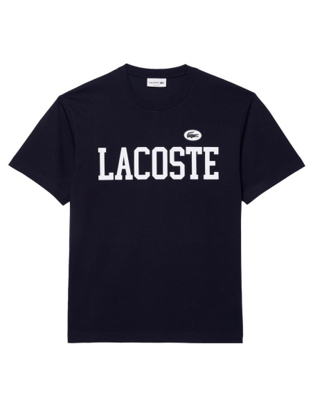 Lacoste - Camiseta Con Estampado y Logo