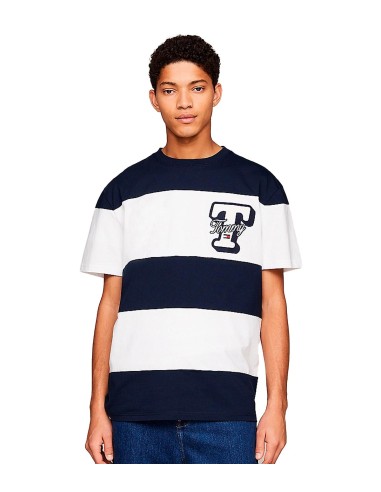 Tommy Jeans - Camiseta Letterman