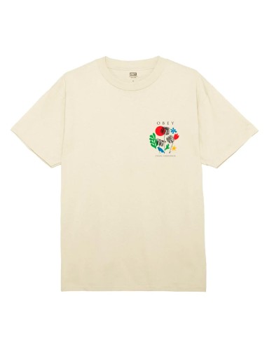 Obey - Camisetas Obey Flowers Papers Sciss
