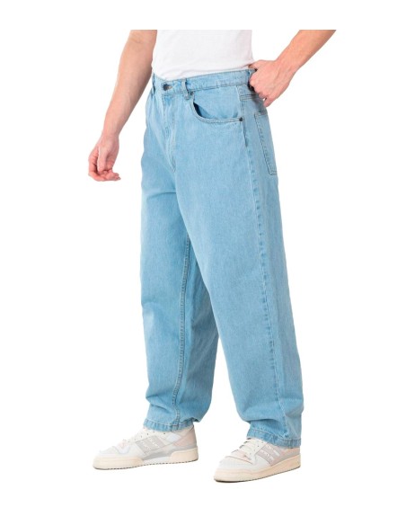Reell - Pantalones Baggy-Origin Light Blue