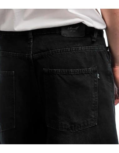Reell - Pantalones Belmont Short-Black Wash