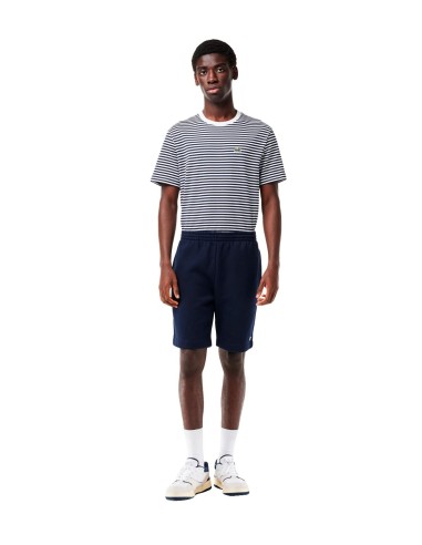 Lacoste - Pantalón Corto Jogger de Felpa