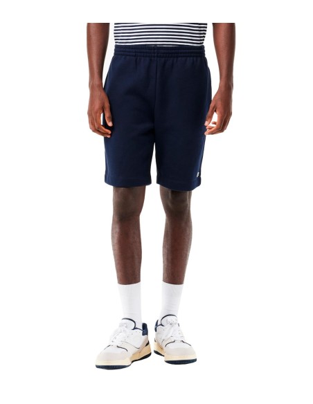 Lacoste - Pantalón Corto Jogger de Felpa