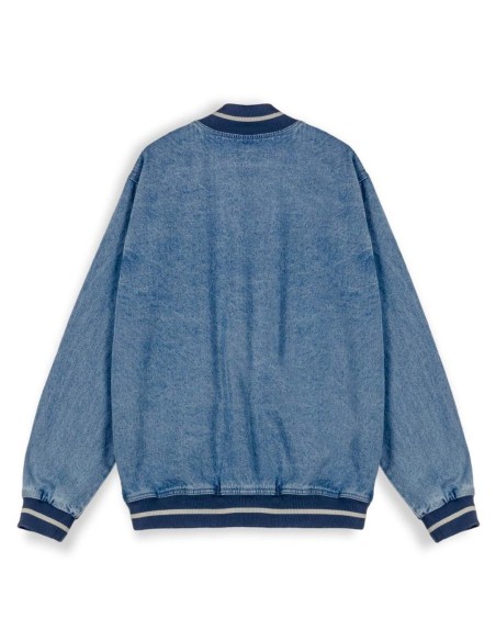 Grimey - Abrigos Y Chaquetas Causing Panic Denim Baseb