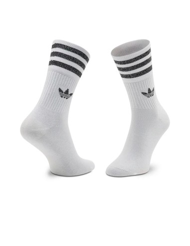 Adidas - Accesorios Glt Crew Sck White/Blipnk