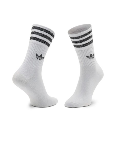 Adidas - Accesorios Glt Crew Sck White/Blipnk