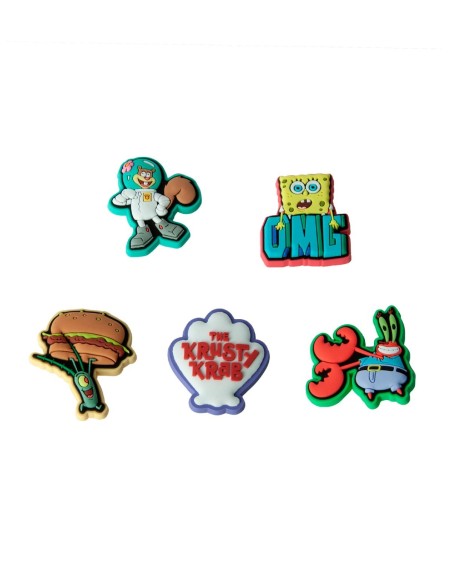 Crocs - Accesorios Spongebob 5 Pack