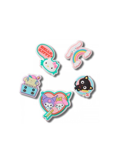 Crocs - Accesorios Hello Kitty 5 Pack