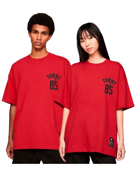 Tommy Jeans - Camiseta Unisex Remastered 1985