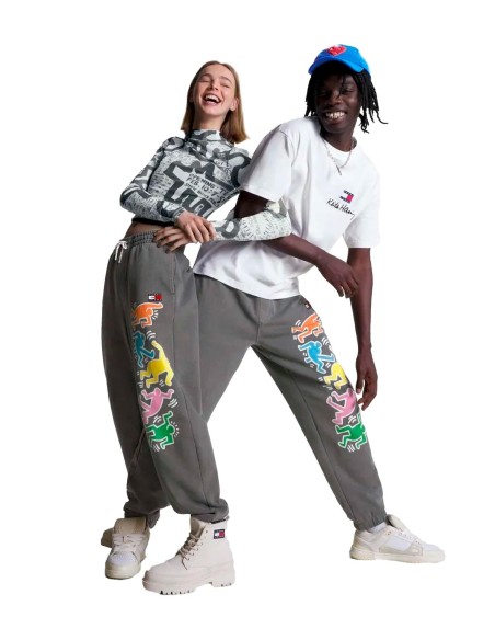 Tommy Jeans x Keith Haring - Pantalón Unisex Con Estampado