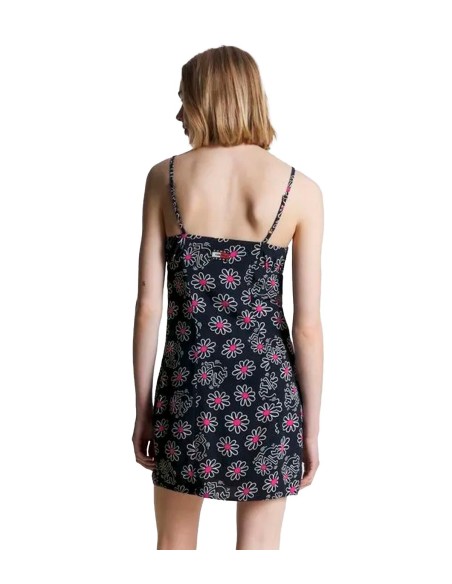 Tommy Jeans x Keith Haring - Vestido Dancing Flowers