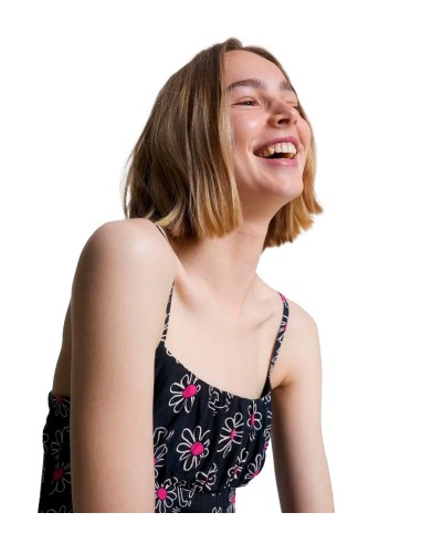 Tommy Jeans x Keith Haring - Vestido Dancing Flowers