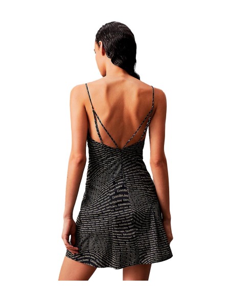 Calvin Klein - Vestidos Nylon Sleeveless Tank Dre