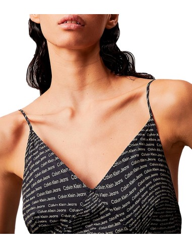 Calvin Klein - Vestidos Nylon Sleeveless Tank Dre