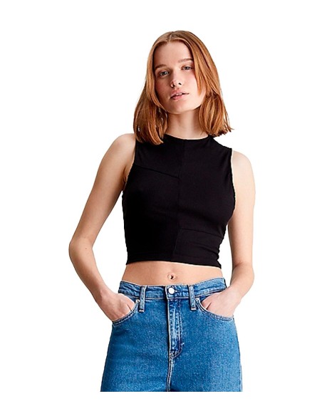Calvin Klein - Camisetas Seaming Rib Tank Top