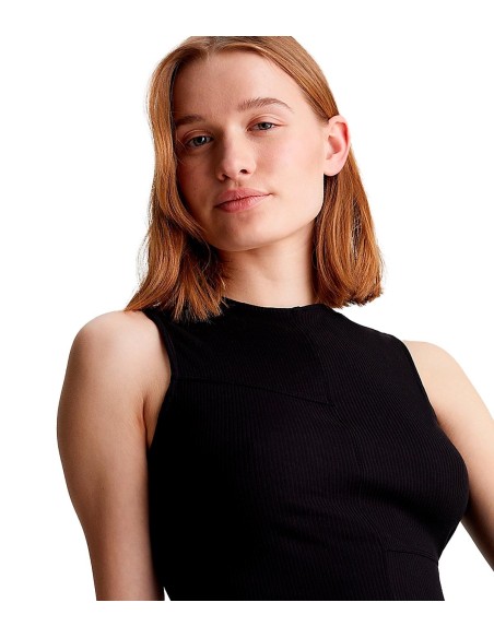Calvin Klein - Camisetas Seaming Rib Tank Top
