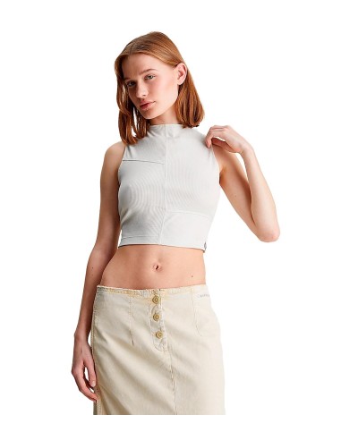 Calvin Klein - Camisetas Seaming Rib Tank Top