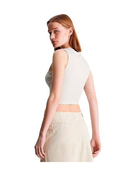 Calvin Klein - Camisetas Seaming Rib Tank Top