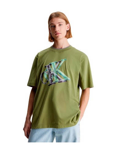Calvin Klein - Camisetas 3D Meta Monogram Tee