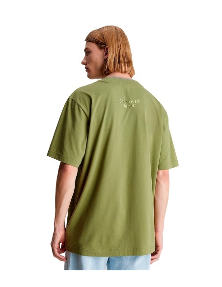 Calvin Klein - Camisetas 3D Meta Monogram Tee