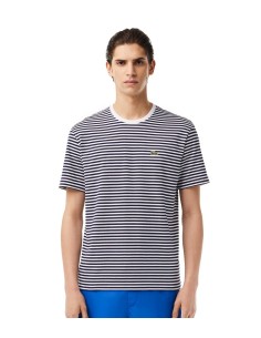 Lacoste - Camiseta de Rayas