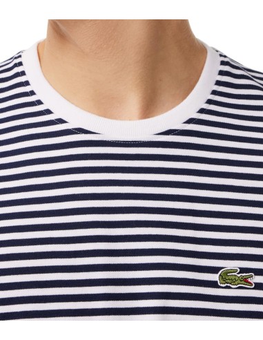 Lacoste - Camiseta de Rayas