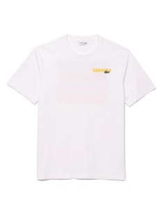 Lacoste - Camiseta de Efecto Lavado