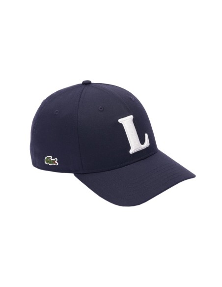 Lacoste - Gorra de Béisbol en Sarga de Algodón