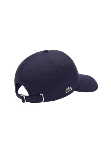 Lacoste - Gorra de Béisbol en Sarga de Algodón