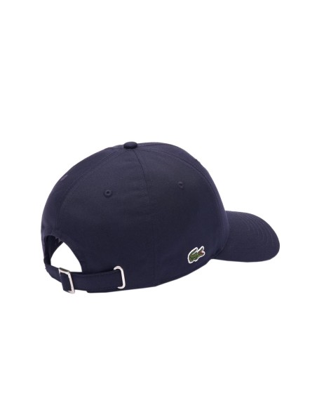 Lacoste - Gorra de Béisbol en Sarga de Algodón