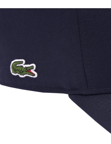 Lacoste - Gorra de Béisbol en Sarga de Algodón