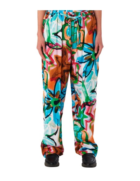 Obey - Pantalones Marker Drawn Flower Pant