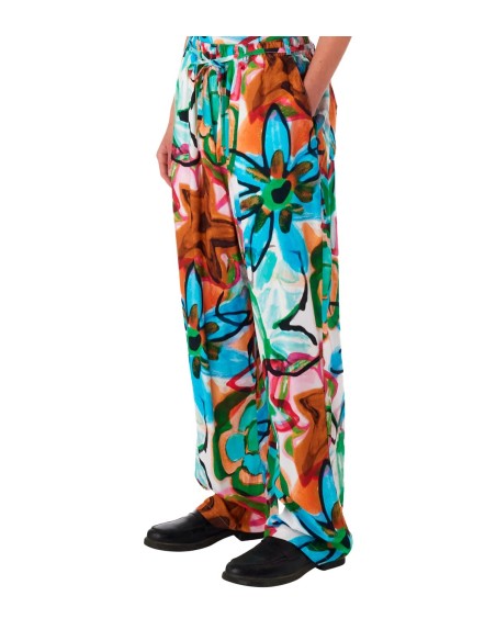 Obey - Pantalones Marker Drawn Flower Pant