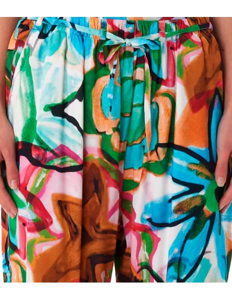 Obey - Pantalones Marker Drawn Flower Pant