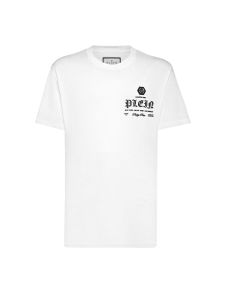 Philipp Plein - Camiseta SS de Cuello Redondo